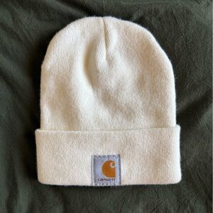 Carhartt White Beanie